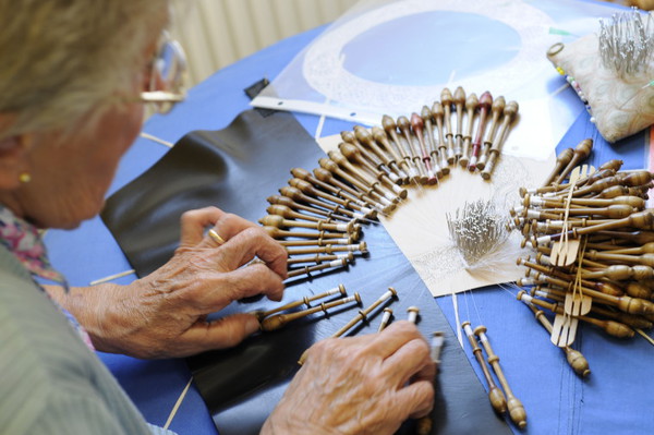 Kantklossen voor gevordenden